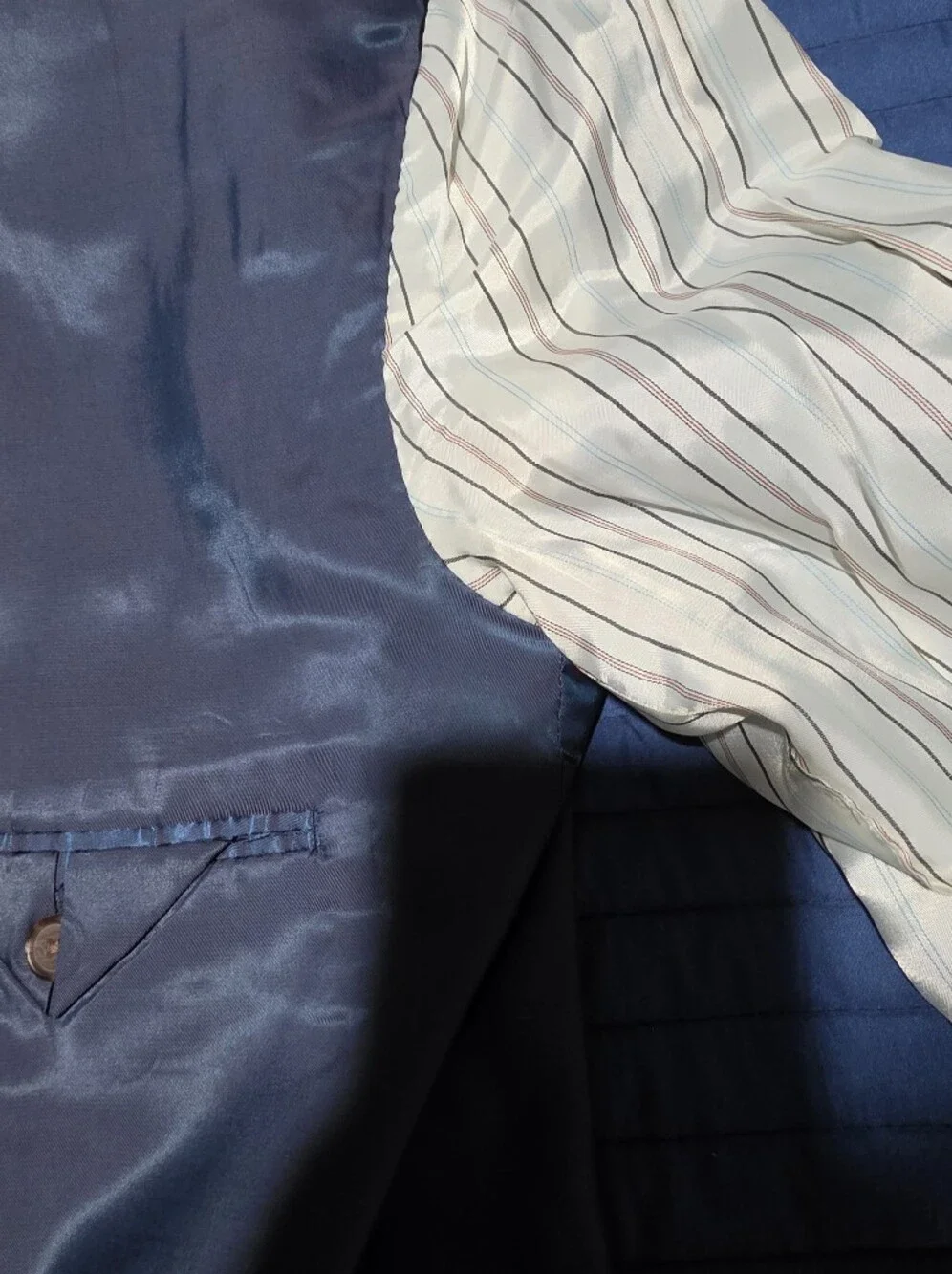 Lauren Ralph Lauren Light Blue  Men's Suit Jacket Size 42R